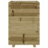 Jardinera madera de pino impregnada 50x50x72,5