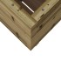 Jardinera madera de pino impregnada 50x50x72,5
