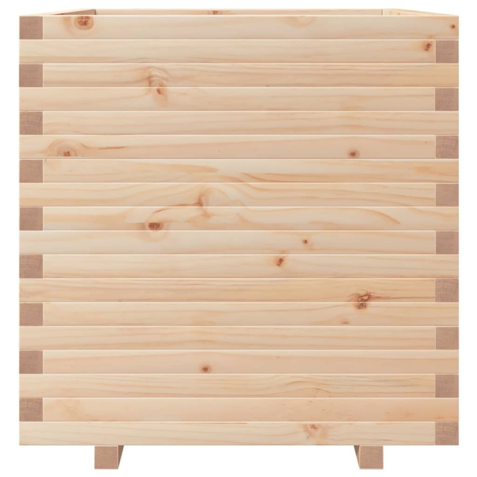Jardinera madera maciza de pino 70x70x72,5