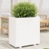 Jardinera madera maciza de pino blanco 70x40x72,5