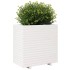 Jardinera madera maciza de pino blanco 70x40x72,5