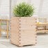 Jardinera de madera maciza de pino 50x50x72