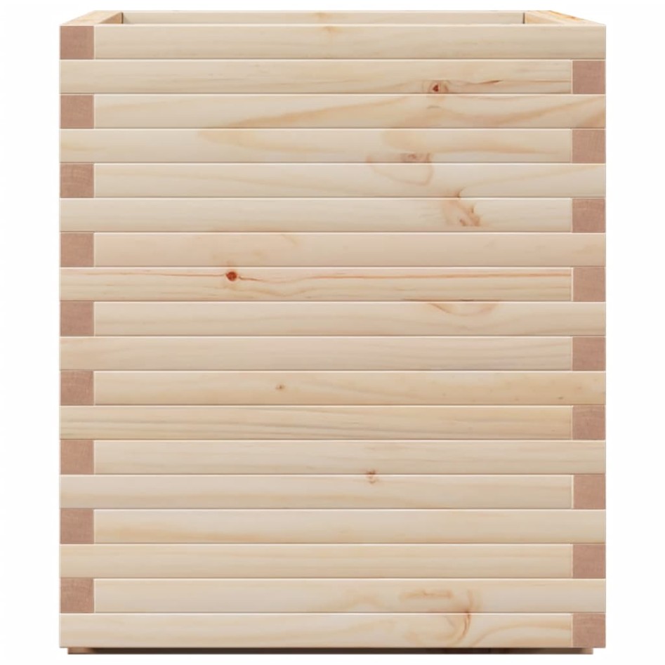 Jardinera madera maciza de pino 60x60x72