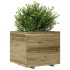 Jardinera de madera de pino impregnada 80x80x72
