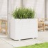 Jardinera de madera maciza de pino blanca 90x40x72