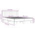Estructura cama madera ingeniería metal roble Sonoma 120x200