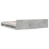 Cama con cajones madera ingeniería gris hormigón 200x200