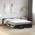 Estructura cama con cajones madera ingeniería negra 160x200