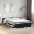 Cama con cajones madera de ingeniería negro 140x200