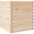 Jardinera de madera maciza de pino 60x60x68,5