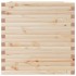 Jardinera de madera maciza de pino 70x70x68,5
