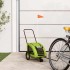Remolque de bicicleta mascotas hierro tela Oxford