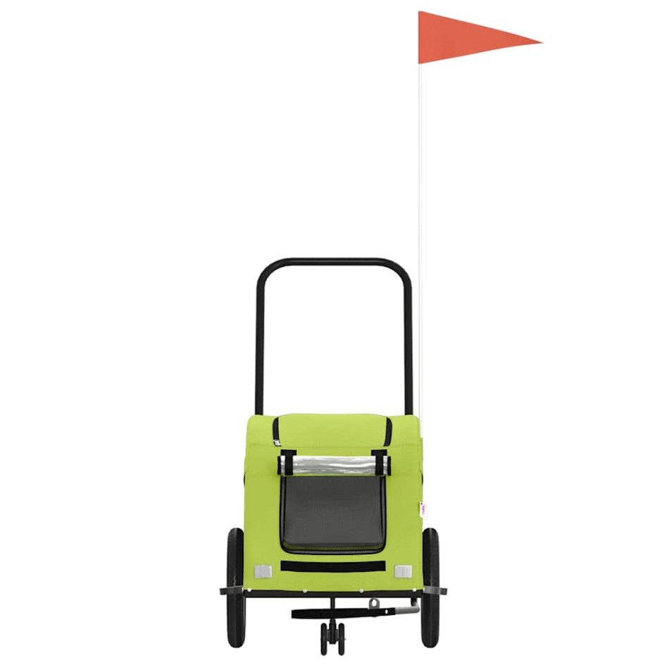 Remolque de bicicleta mascotas hierro tela Oxford