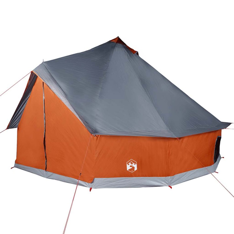 Tienda familiar tipi para 6 personas impermeable gris