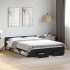 Cama con cajones madera de ingeniería negro 120x190