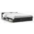 Cama con cajones madera de ingeniería negro 120x190