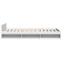 Cama con cajón madera de ingeniería blanca 75x190