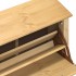 Mueble zapatero Corona madera maciza de pino 99x32x163,5