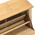 Mueble zapatero Corona madera maciza de pino 99x32x85