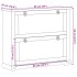 Mueble zapatero Corona madera maciza de pino 99x32x85