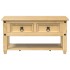 Mesa de centro cajones Corona madera maciza de pino 85x50x45