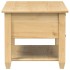 Mesa de centro cajones Corona madera maciza de pino 85x50x45
