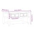 Mesa de centro cajones Corona madera maciza de pino 85x50x45