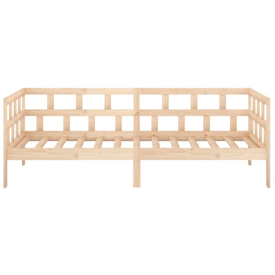 Sofá cama de madera maciza de pino 90x200