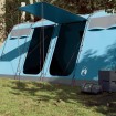 Tienda de campaña familiar túnel 10 personas impermeable azul