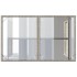 Set comedor jardín y cojines 2 pzas ratán sintético gris