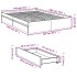 Cama con cajones madera de ingeniería marrón roble 140x190