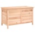 Baúl para cojines de jardín madera maciza abeto 99x50x56,5