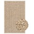 Alfombra ZIZUR apariencia de yute interior exterior 240x340