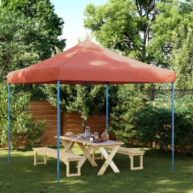 Tienda de fiesta plegable Pop-Up terracota 292x292x315