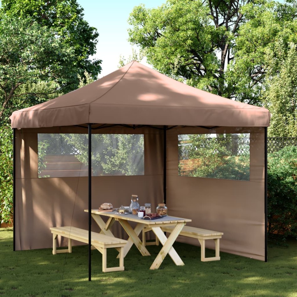 Tienda de fiesta plegable Pop-Up con 2 paredes laterales