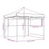 Tienda de fiesta plegable Pop-Up con 2 paredes laterales