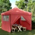 Tienda de fiesta plegable Pop-Up 4 paredes laterales