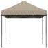 Tienda de fiesta plegable Pop-Up taupe 580x292x315