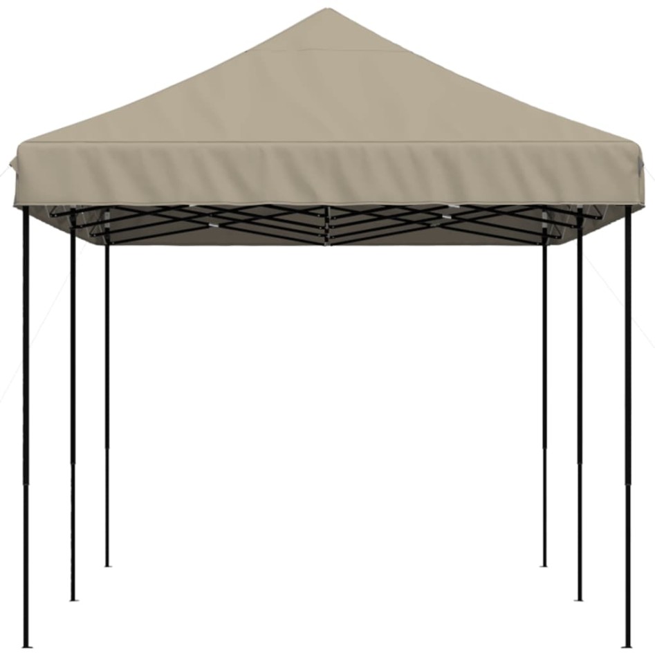 Tienda de fiesta plegable Pop-Up taupe 580x292x315