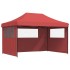 Tienda de fiesta plegable Pop-Up 3 paredes laterales