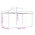 Tienda de fiesta plegable Pop-Up beige 440x292x315