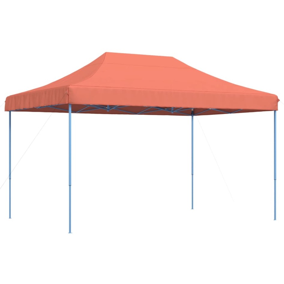 Tienda de fiesta plegable Pop-Up terracota 440x292x315