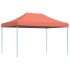 Tienda de fiesta plegable Pop-Up terracota 440x292x315