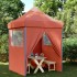 Tienda de fiesta plegable Pop-Up 4 paredes laterales