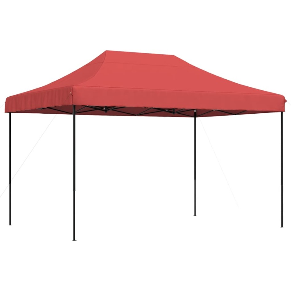 Tienda de fiesta plegable Pop-Up burdeos 410x279x315