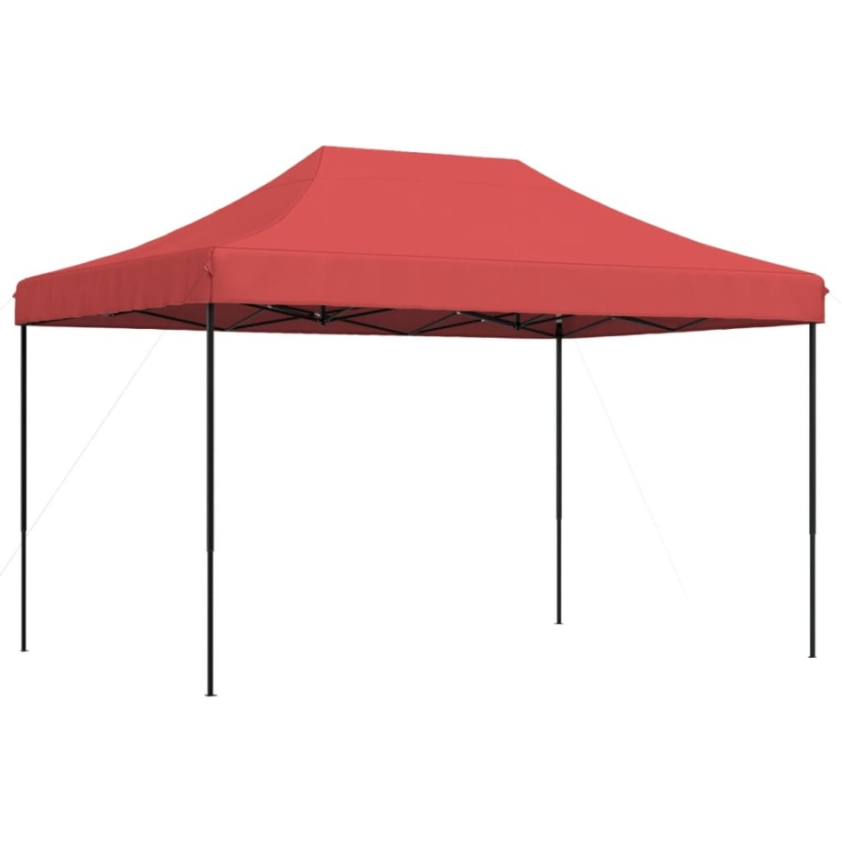 Tienda de fiesta plegable Pop-Up burdeos 410x279x315
