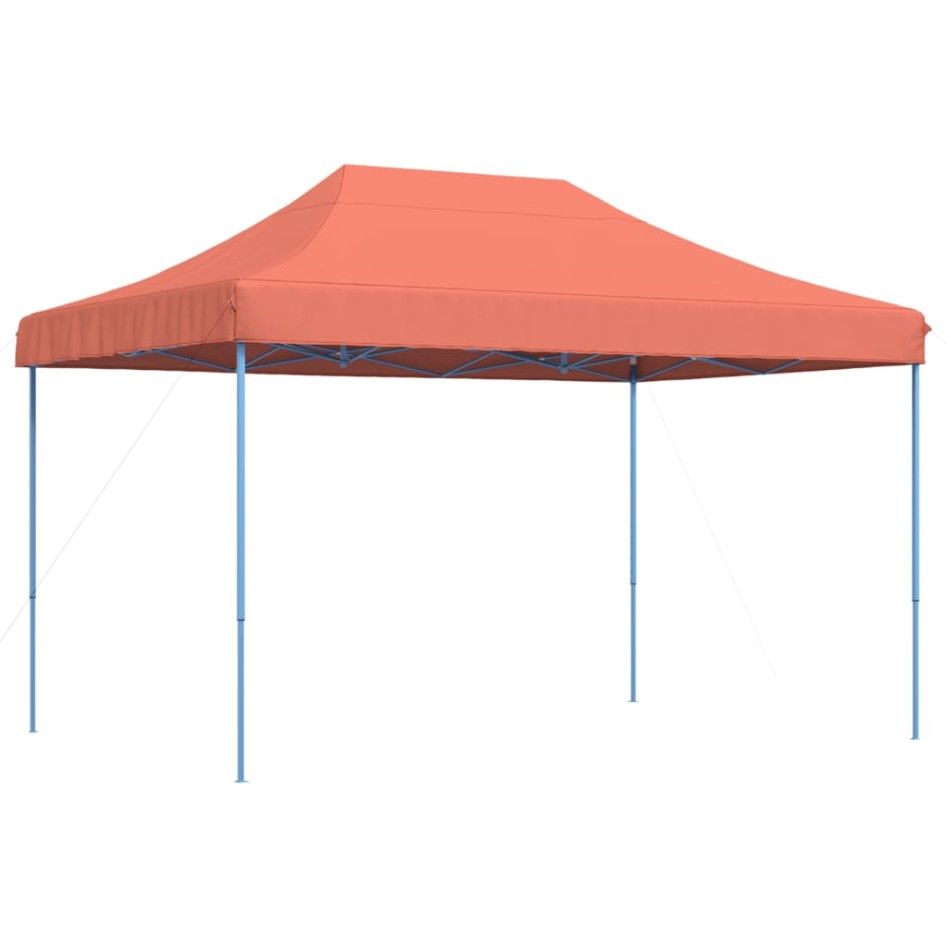 Tienda de fiesta plegable Pop-Up terracota 410x279x315