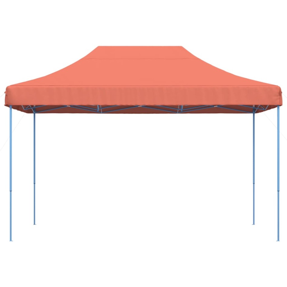 Tienda de fiesta plegable Pop-Up terracota 410x279x315