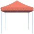 Tienda de fiesta plegable Pop-Up terracota 410x279x315