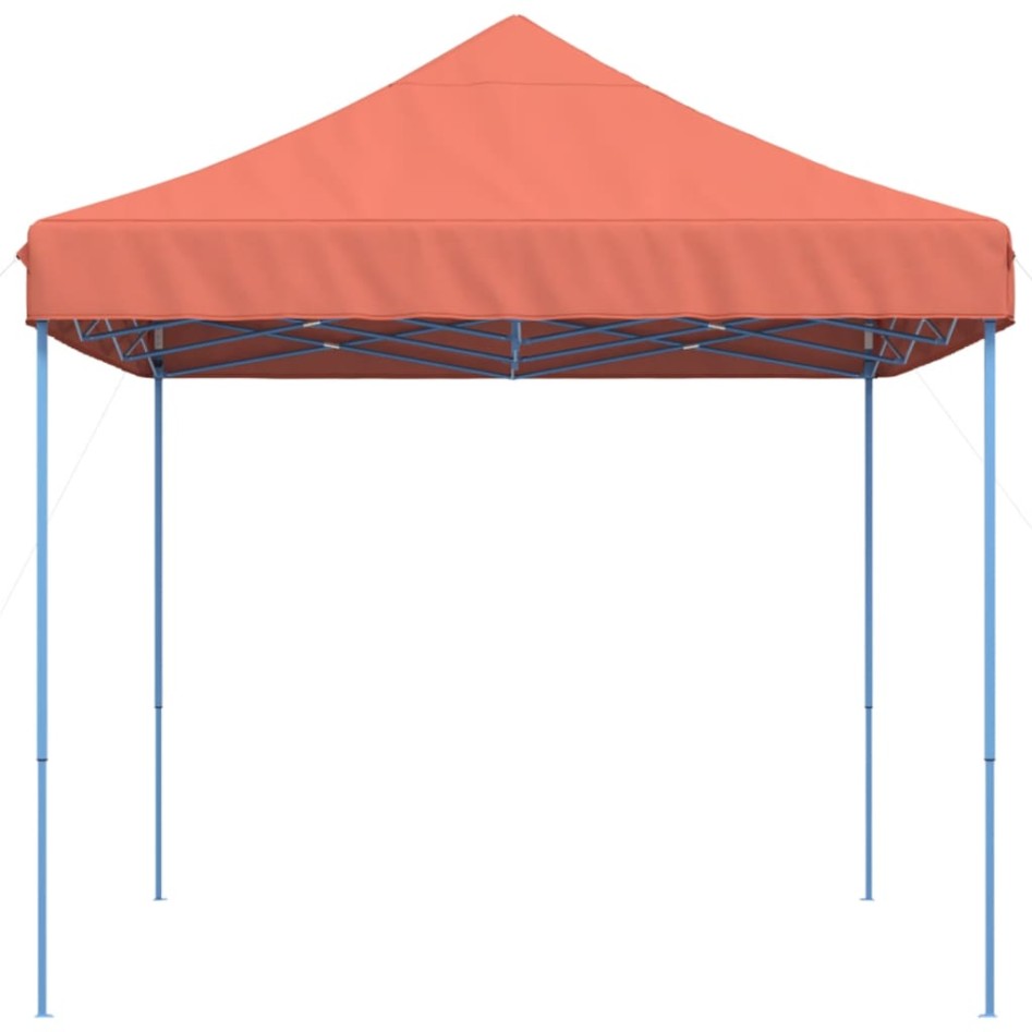 Tienda de fiesta plegable Pop-Up terracota 410x279x315
